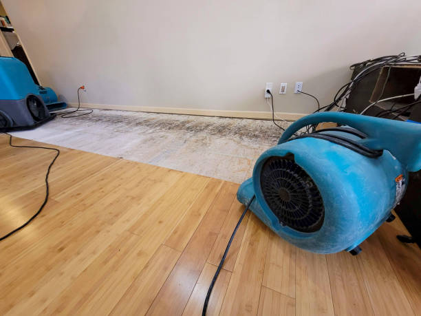 Professional Water Extraction technician working in Congress, AZ